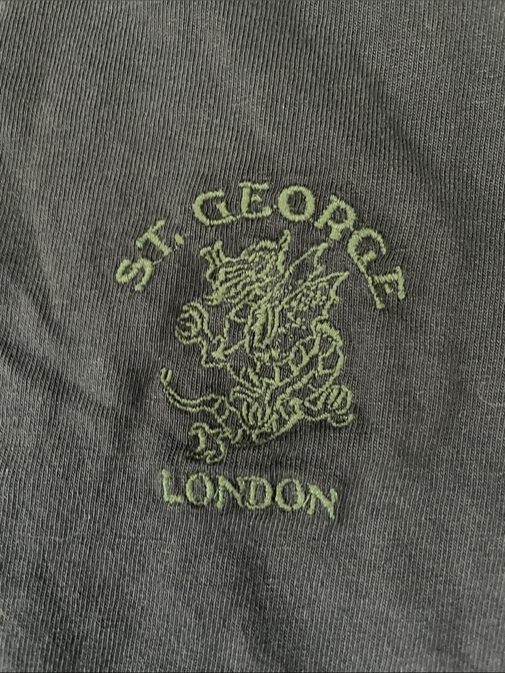 Brandy Melville Navy Long Sleeve Crewneck Top - Picture 3 of 3